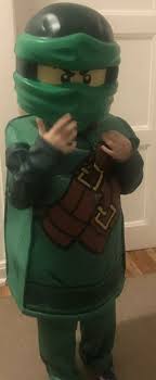 He is garmadon and misako's son, wu's nephew, and the first spinjitzu master's grandson. Ninjago Kostum Grun