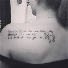 Quotes tattoos and tattoo sayings are extremely amazing today. 25 Cute Disney Tattoos That Are Beyond Perfect Stayglam Inspiring Quote Tattoos Cute Disney Tattoos Disney Tattoos