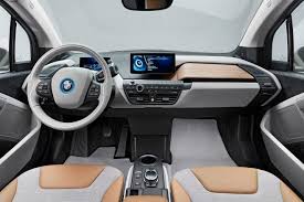 Bmw Unveils Production Version Of Radical I3 Electric Car On Edmunds Com Bmw Interior Bmw I3 Bmw I3 Interior