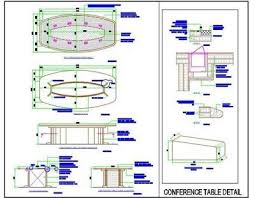 An Oval Shape Conference Table Design Detail Conference Table Design Conference Table Table Design