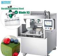 Vertical Commercial Ultrasonic Electric Cake Slicer Divider Cutter Cutting  Machine