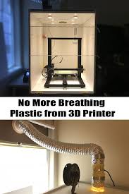 Diy 3d Printer Enclosure No More Breathing Plastic From 3d Printer 3d Printer Enclosure 3d Printer Diy 3d Printer Designs