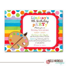 Your relatives and friends will always be excited to receive birthday cards that have been made by your kids. Birthday Party Card Invitation Yimer