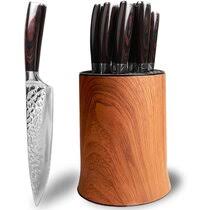 The blades are made from german stainless steel which has been frozen to harden it and sharpen edges. Wayfair Forged Knife Sets You Ll Love In 2021