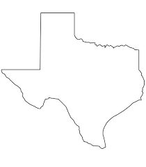Black And White Texas Flag Printable Shape Of Texas Printable Shapes Texas Outline Texas Crafts