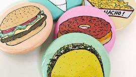 Color Your Own Button @ Western Carteret Branch...