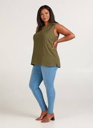 W e're washing our hands regularly. Zizzi Tanktop Grosse Grossen Damen Lockeres Baumwoll Top Mit V Ausschnitt Online Kaufen Otto