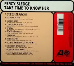 Cd Album Percy Sledge Take Time To Know Her Atlantic Europe