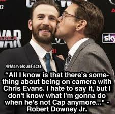 Attori atleti altro → robert downey jr. Rg If Chris And Rdj Were A Couple They Would Be The