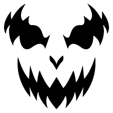 Download and print free scary pumpkin face coloring pages. 10 Best Printable Scary Halloween Faces Printablee Com
