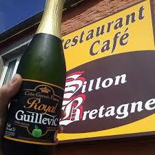 Le Sillon De Bretagne Un Restaurant A Tanis Manche Aux Portes Du Mont St Michel Qui Sait Valoriser Ses Fournisseurs Cidre Bretagne Carte De France