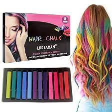 Hair Chalk Hair Chalk Pens Temporary Hair Chalk Washable Https Www Amazon Com Dp B06xnmch4v Ref Washable Hair Color Hair Chalk Christmas Gifts For Girls