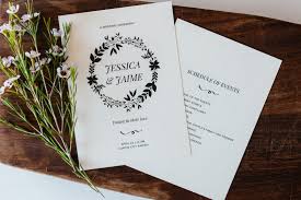 A birthday program informs the guests about the various events and details of the birthday party. Free Wedding Program Templates You Can Customize