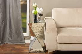 Rebecca mirrored sofa by haute house via neiman marcus. Rediscovering The Glamour Of Mirrored Nightstands