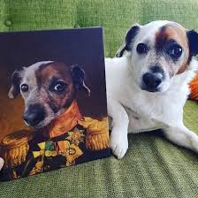Our classically trained artists will take your pet photos along with the painting of your choice and turn your loved one into a unique one of a kind oil painting masterpiece. Crown Paw Turns Photos Of Your Pet Into Renaissance Masterpieces Custom Dog Portrait
