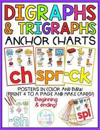 digraphs trigraphs anchor charts ela anchor charts