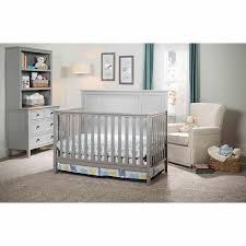 Delta Children Epic 4 In 1 Convertible Crib Gray Walmart Com In 2020 Toddler Day Bed Baby Cribs Convertible Full Size Metal Bed Frame
