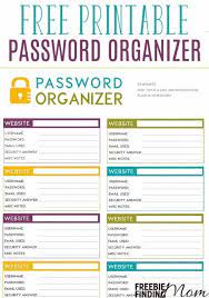 Free Printable Password Organizer A K A Printable Password Sheet Password Organizer Organizational Printables Documents Organization