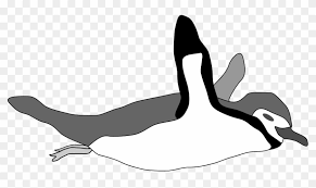 Learn how to draw a realistic emperor penguin in this step by step tutorial. Draw A Emperor Penguin Swimming Free Transparent Png Clipart Images Download