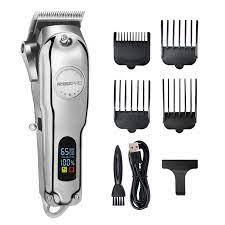 Currently, the best hair clipper is the wahl elite pro kit. Amazon Com Roziapro Professional Hair Clippers For Men Barber Clippers For Hair Cutting Grooming Kit Adjustable Hair Trimmer For Men All Metal Beard Trimmer Cordless Clippers Rechargeable Led Display Beauty
