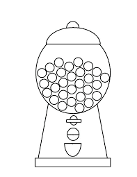 Especially if the coloring pages are in sync with their favorite topic such as bugs, cars, fall, christmas, and more. Gumball Machine Number Id Coloring Pages Coloring Data Large