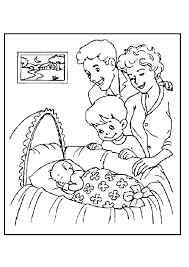 Colorie et dessine avec les meilleurs coloriages & dessins à imprimer gratuits pour enfants et adultes. Coloriage Famille Bebe Fait Dodo Dans Son Berceau