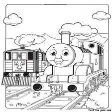 Thomas the tank engine coloring pages to print. Print Out Pictures Of Toby The Tram Engine Thomas The Train And Friends Coloring Pages For Boys Free Kids Coloring Pages Printable