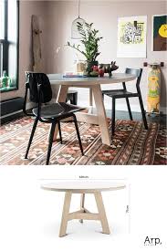 ronde design tafel triround cc in kleur wit arp design ronde tafel ronde eettafel tafel
