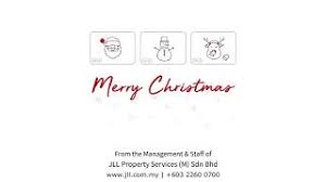 Jll project and construction management sdn. Merry Christmas From Jll Youtube