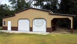 Lean to car port kits. Enclosed Carport Enclosed Metal Buildings At Lowest Prices