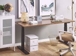 Für diese variante sind keine fotos verfügbar. Schreibtisch Braun Schwarz 160 X 72 Cm Elektrisch Hohenverstellbar Destin Ii Beliani De