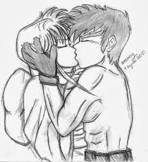 Resultado De Imagen Para Dibujos De Amor A Lapiz Faciles De Copiar Dibujos Dibujos De Amor Ilustracion De Pareja