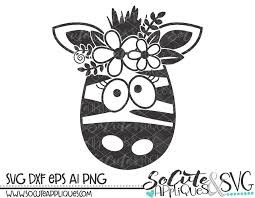 Download Zebra Girl Outline 18 Svg Sca Socuteappliques Net