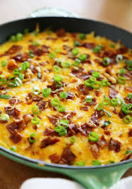 Cheesy Bacon Potato Frittata Recipe Cheesy Bacon Potatoes Bacon Potato Potato Frittata