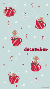 Wallpaper December By Le Petit Rabbit Christmas Phone Wallpaper Wallpaper Iphone Christmas Cute Christmas Wallpaper