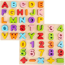 Buchstaben buchstabieren auf deutsch nach din 5009 · 2. Alphabet Puzzle Wood City Abc Letter Number Puzzles For Toddlers 1 2 3 Years Old Preschool Learning Toys For Kids Educational Name Puzzle Gift For Boys And Girls 2 Pack Pricepulse