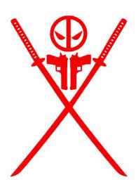 See and discover other items: Deadpool Guns Swords Car Decal Sticker Https Www Etsy Com Listing 271062887 Deadpool Swords Guns Car Decal Stic Deadpool Symbol Deadpool Tattoo Deadpool Logo