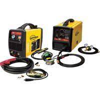 Northern Industrial Welders Mig 140i Spoolgun Ready Welder Inverter Powered Plasma 275 Cutter Combo Welding Supplies Welding Gas Welding Tips