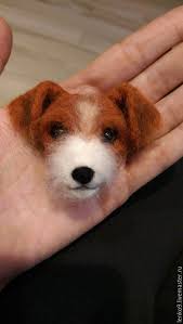 pin na doske needle felting