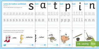 Shells is part of the jolly phonics readers level 2 nonfiction series. Letter Formation Worksheets Ks1 Teacher Made