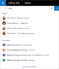 How Can I Find People And Information In Office Delve