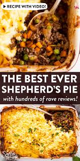 Homemade Shepherd S Pie Is The Ultimate Comfort Food This Simple Recipe Is Made Completel In 2020 Beef Casserole Recipes Beef Recipes For Dinner Health Dinner Recipes