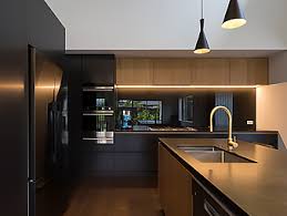 Amazing gallery of interior design and decorating ideas of black kitchen in kitchens by elite interior designers. Less Is More With Our Minimalist Kitchen Design Neo Design