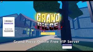 Grand piece online private server codes. Roblox Grand Piece Online Free Vip Server Youtube
