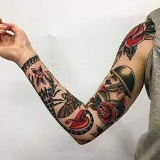 Sleeve Tattoos For Men Best Sleeve Tattoo Ideas And Designs Half Sleeve Tattoos For Guys Traditional Tattoo Sleeve Best Sleeve Tattoos