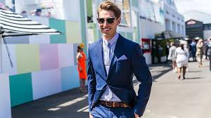 Pull over an impeccable blue suit over a white shirt and trousers of the same color. The Best Shirts To Wear With A Blue Suit The Trend Spotter