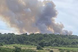 Publié le 22/10/202 important feu de végétation en cours aux abords de l'autoroute a9 qui vient d'être coupée à la circulation, évitez le secteur. Herault 80 Sapeurs Pompiers Interviennent Pour Eteindre Un Incendie Metropolitain