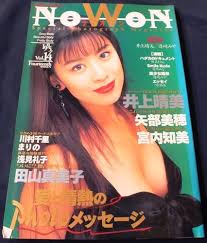 Amazon.co.jp: NOWONナオン1995年 Vol.14井上晴美矢部美穂宮内知美川村千里まりの浅見礼子岡山真美子他ワニブックス  : おもちゃ