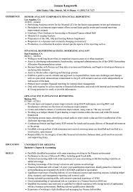 Job summary job overview successful what is a financial analyst? Reporting Analyst Financial Analyst Resume Samples Velvet Jobs