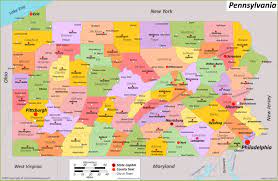Mapa De Pensilvania Usa Pennsylvania State Map | Usa | Maps Of Pennsylvania (Pa)